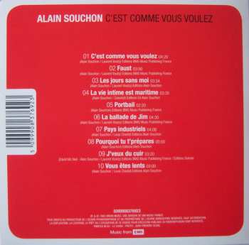 4CD/Box Set Alain Souchon: 4 Albums