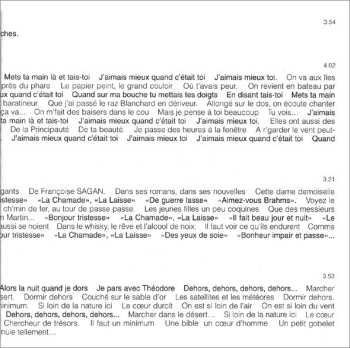 CD Alain Souchon: La Vie Théodore