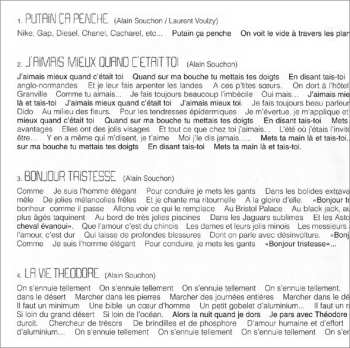 CD Alain Souchon: La Vie Théodore