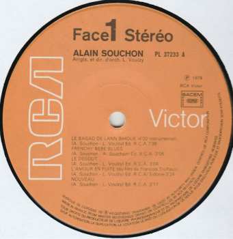 LP Alain Souchon: Toto 30 Ans, Rien Que Du Malheur…