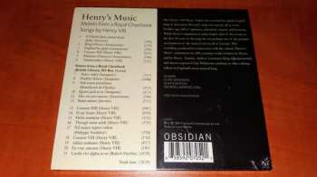 CD Andrew Lawrence-King: Henry's Music (Motets From A Royal Choirbook Songs By Henry VIII)