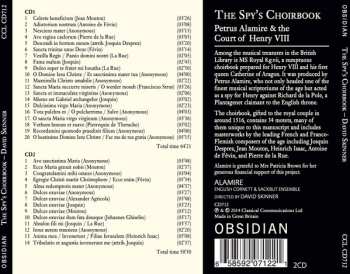 2CD David Skinner: The Spy's Choirbook: Petrus Alamire & The Court Of Henry VIII