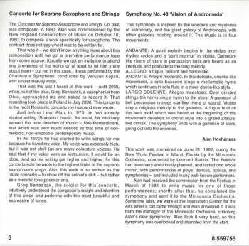 CD Gerard Schwarz: Symphony No. 48 'Vision Of Andromeda'