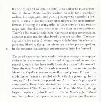 2CD Alan Licht: A New York Minute