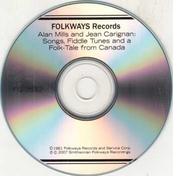 CD Jean Carignan: Songs, Fiddle Tunes And A Folktale From Canada
