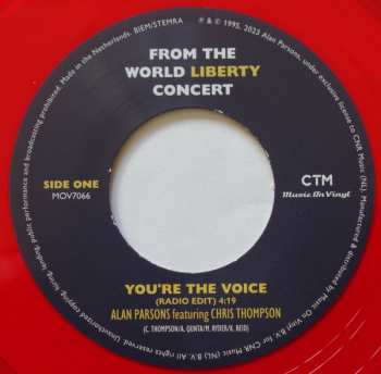 SP Alan Parsons: You're The Voice (From The World Liberty Concert®) NUM | LTD | CLR