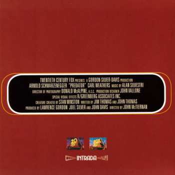 CD Alan Silvestri: Predator (Original Motion Picture Soundtrack)