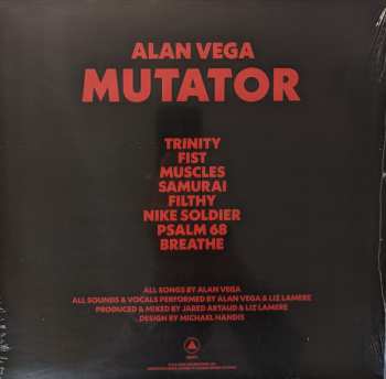 LP Alan Vega: Mutator LTD | CLR