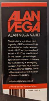 LP Alan Vega: Mutator LTD | CLR