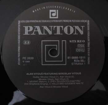 LP Miroslav Vitous: Alan Vitouš Featuring Miroslav Vitouš