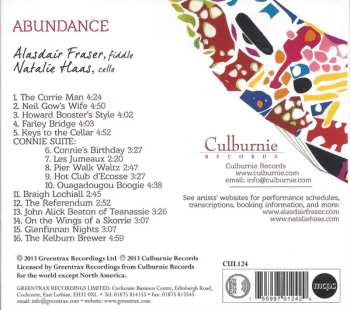 CD Alasdair Fraser: Abundance