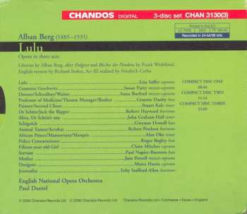 3CD/Box Set Alban Berg: Lulu