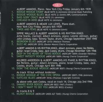 2CD Albert Ammons: King Of Boogie Woogie
