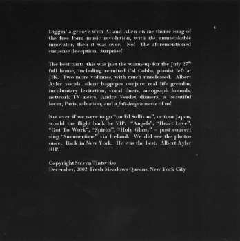 CD Albert Ayler Quintet: Live On The Riviera