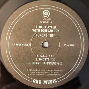 4LP/Box Set Don Cherry: Europe 1964 LTD