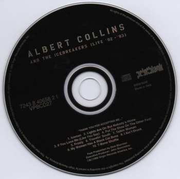 CD Albert Collins And The Icebreakers: Live '92 - '93