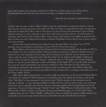 CD Albert Collins And The Icebreakers: Live '92 - '93