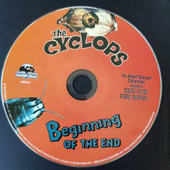 CD Albert Glasser: The Albert Glasser Collection: Volume 4, Science Fiction - Atomic Mutation I (The Cyclops / Beginning Of The End) LTD