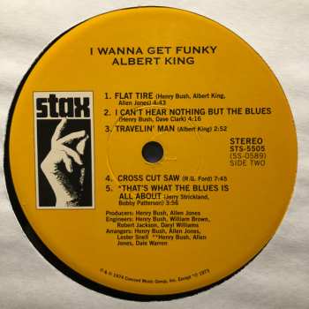 LP Albert King: I Wanna Get Funky
