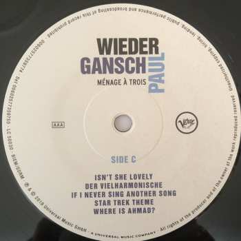 2LP Albert Wieder: Ménage À Trois
