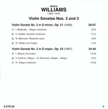 CD Fabio Martino: Violin Sonatas Nos. 2 And 3