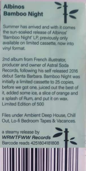 LP Albinos: Bamboo Night LTD