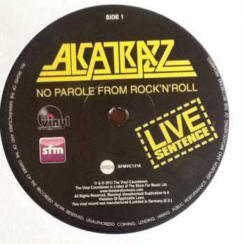 LP Alcatrazz: Live Sentence - No Parole From Rock 'n' Roll