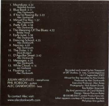 CD Alec Dankworth: If You're Passing By