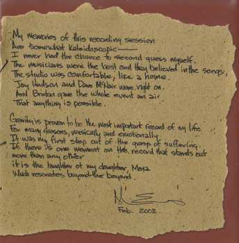 2CD Alejandro Escovedo: Gravity