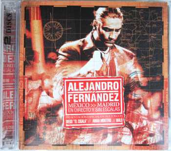 CD/DVD Alejandro Fernández: México >> Madrid (En Directo Y Sin Escalas)
