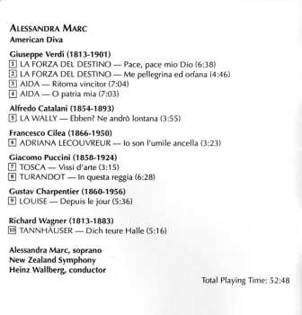 CD Alessandra Marc: American Diva
