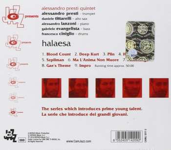 CD Alessandro Presti Quintet: Halaesa