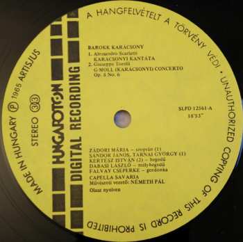 LP Michel Richard Delalande: Baroque Christmas - Concertos & Cantatas