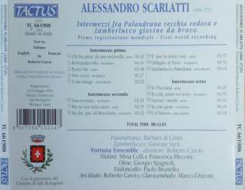 CD Alessandro Scarlatti: Intermezzi Fra Palandrana E Zamberlucco