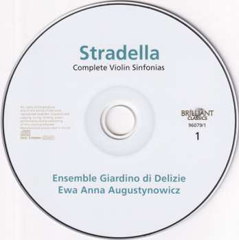 2CD Alessandro Stradella: Complete Violin Sinfonias