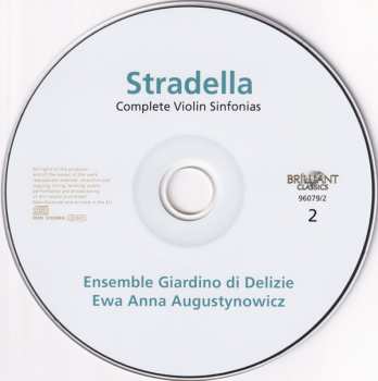 2CD Alessandro Stradella: Complete Violin Sinfonias
