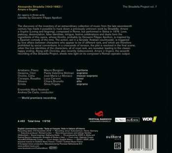 2CD Alessandro Stradella: Amare E Fingere
