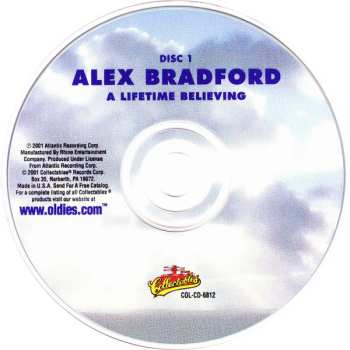 2CD Alex Bradford: A Lifetime Believing / Black Man's Lament
