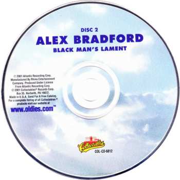 2CD Alex Bradford: A Lifetime Believing / Black Man's Lament