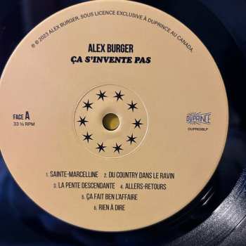 LP Alex Burger: Ça S'Invente Pas