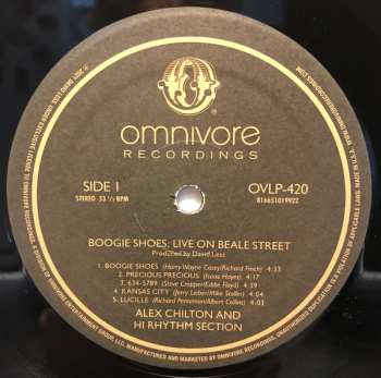 LP Hi Rhythm: Boogie Shoes: Live On Beale Street