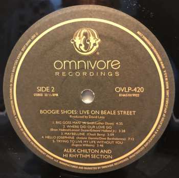LP Hi Rhythm: Boogie Shoes: Live On Beale Street