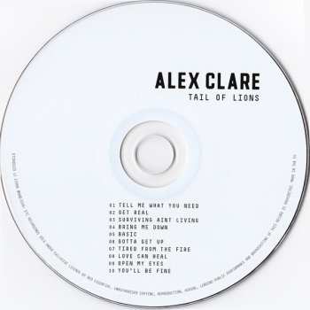 CD Alex Clare: Tail Of Lions DIGI