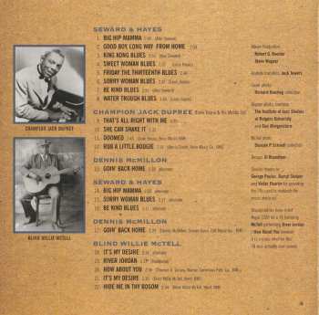 CD Blind Willie McTell: The Back Porch Boys