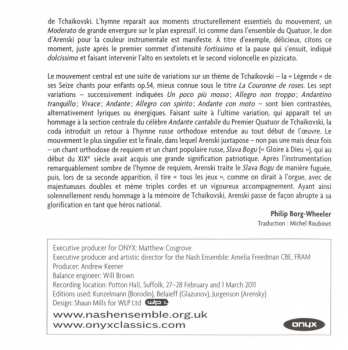 CD Alexander Glazunov: Chamber Works (String Sextet - String Quintet - String Quartet No. 2)