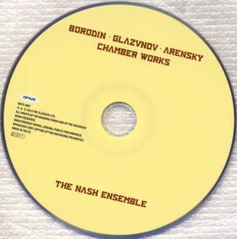 CD Alexander Glazunov: Chamber Works (String Sextet - String Quintet - String Quartet No. 2)