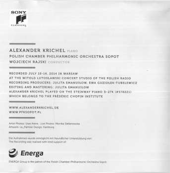 CD Frédéric Chopin: Chopin - Hummel - Mozart