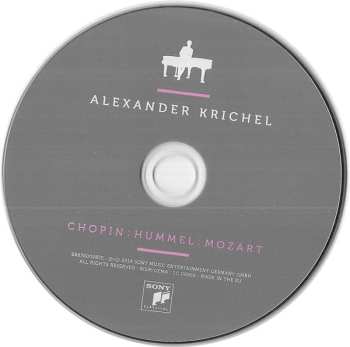 CD Frédéric Chopin: Chopin - Hummel - Mozart
