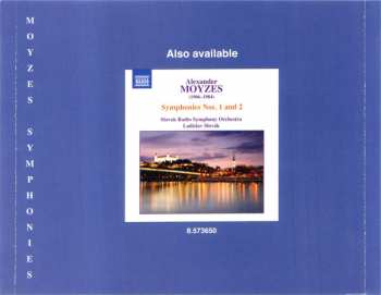CD Alexander Moyzes: Symphonies Nos. 3 & 4