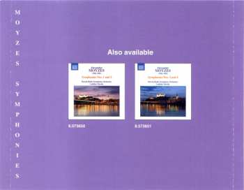 CD Alexander Moyzes: Symphonies Nos. 5 and 6